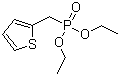 Diethyl (2-thienylmethyl)phosphonate molecular structure (CAS 2026-42-8)