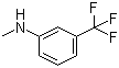 N-Methyl-3-(trifluoromethyl)aniline molecular structure (CAS 2026-70-2)