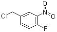 structure of CAS# 20274-70-8, alpha-Chloro-4-fluoro-3-nitrotoluene;4-(Chloromethyl)-1-fluoro-2-nitrobenzene