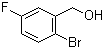 2-Bromo-5-fluorobenzyl alcohol molecular structure (CAS 202865-66-5)