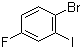 1-Bromo-4-fluoro-2-iodobenzene molecular structure (CAS 202865-72-3)