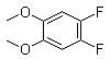 1,2-Difluoro-4,5-dimethoxybenzene molecular structure (CAS 203059-80-7)