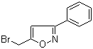 structure of CAS# 2039-50-1, 5-(Bromomethyl)-3-phenylisoxazole