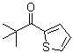 structure of CAS# 20409-48-7, 2-(2,2-Dimethylpropionyl)thiophene;2-Pivaloylthiophene; tert-Butyl 2-thienyl ketone