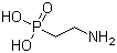 (2-Aminoethyl)phosphonic acid molecular structure (CAS 2041-14-7)