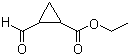 Ethyl 2-formyl-1-cyclopropanecarboxylate molecular structure (CAS 20417-61-2)