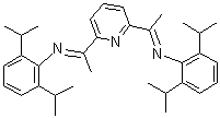 结构式 CAS# 204203-14-5, 2,6-双[1-(2,6-二异丙基苯基亚氨基)乙基]吡啶