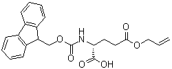 N-[(9H-Fluoren-9-ylmethoxy)carbonyl]-D-glutamic acid 5-(2-propenyl) ester molecular structure (CAS 204251-33-2)