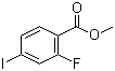 structure of CAS# 204257-72-7, Methyl 2-fluoro-4-iodobenzoate