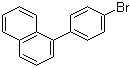 1-(4-溴苯基)萘分子结构 (CAS 204530-94-9)