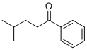 structure of CAS# 2050-07-9, 4-Methyl-1-Phenylpentan-1-One