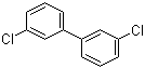 结构式 CAS# 2050-67-1, 3,3'-二氯联苯