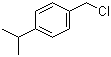 结构式 CAS# 2051-18-5, 4-异丙基苄氯