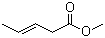 structure of CAS# 20515-19-9, Methyl (E)-3-pentenoate