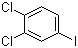 结构式 CAS# 20555-91-3, 3,4-二氯碘苯; 1,2-二氯-4-碘代苯