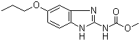 结构式 CAS# 20559-55-1, 奥苯达唑; 丙氧咪唑