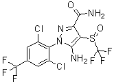 结构式 CAS# 205650-69-7, 氟虫腈酰胺