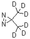 3,3-二(三氘代甲基)-3H-双吖丙啶分子结构 (CAS 20686-76-4)