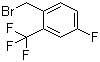 4-Fluoro-2-(trifluoromethyl)benzyl bromide molecular structure (CAS 206860-48-2)