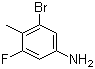 3-Bromo-5-fluoro-4-methylaniline molecular structure (CAS 207110-35-8)