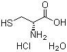 D-半胱氨酸盐酸盐单水合物分子结构 (CAS 207121-46-8)