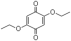 2,5-二乙氧基-1,4-苯醌分子结构 (CAS 20765-04-2)
