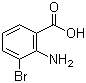 结构式 CAS# 20776-51-6, 2-氨基-3-溴苯甲酸