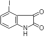 structure of CAS# 20780-75-0, 4-Iodoisatin;4-Iodo-1H-indole-2,3-dione