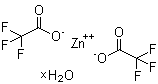 Zinc trifluoroacetate hydrate molecular structure (CAS 207801-31-8)
