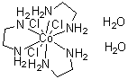 (OC-6-11)-Tris(1,2-ethanediamine)cobalt trichloride dihydrate molecular structure (CAS 207802-43-5)