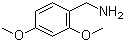 2,4-Dimethoxybenzylamine molecular structure (CAS 20781-20-8)