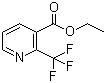 Ethyl 2-(trifluoromethyl)nicotinate molecular structure (CAS 208517-35-5)