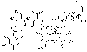 Primulasaponin II molecular structure (CAS 208599-88-6)