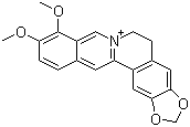 Berberine molecular structure (CAS 2086-83-1)