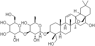 Saikosaponin D molecular structure (CAS 20874-52-6)