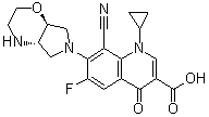 Finafloxacin molecular structure (CAS 209342-40-5)
