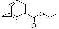 结构式 CAS# 2094-73-7, 金刚烷-1-甲酸乙酯