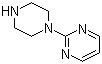 结构式 CAS# 20980-22-7, 1-(2-嘧啶基)哌嗪