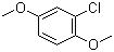 2-Chloro-1,4-dimethoxybenzene molecular structure (CAS 2100-42-7)