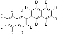 2,2'-Binaphthalene-d<sub>14</sub> molecular structure (CAS 210487-05-1)