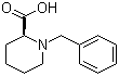 结构式 CAS# 210533-45-2, (2S)-1-(苯基甲基)-2-哌啶羧酸