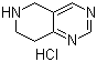 5,6,7,8-Tetrahydropyrido[4,3-d]pyrimidine hydrochloride molecular structure (CAS 210538-68-4)