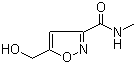 结构式 CAS# 210641-15-9, 5-(羟甲基)-N-甲基异恶唑-3-甲酰胺
