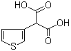 3-噻吩丙二酸分子结构 (CAS 21080-92-2)