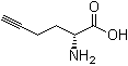 structure of CAS# 211054-02-3, (2R)-2-Amino-5-hexynoic acid