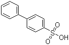 结构式 CAS# 2113-68-0, 联苯-4-磺酸