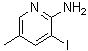 结构式 CAS# 211308-79-1, 3-碘-5-甲基-2-吡啶胺