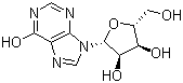 结构式 CAS# 21138-24-9, L-肌苷