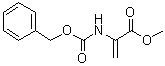 Methyl 2-[(benzyloxycarbonyl)amino]acrylate molecular structure (CAS 21149-17-7)