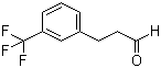 3-(3-三氟甲基苯基)丙醛分子结构 (CAS 21172-41-8)